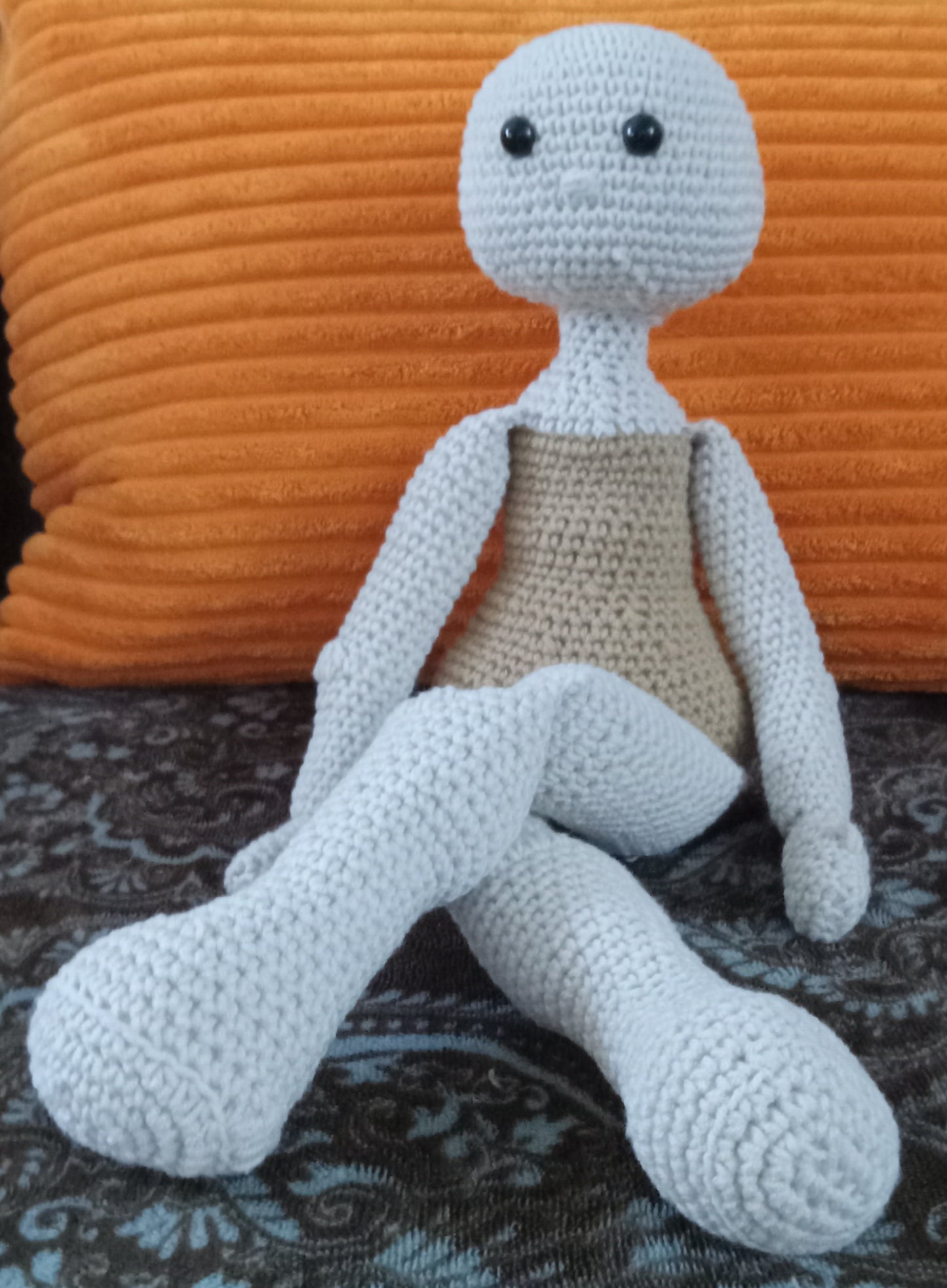 Crochet Girl 16" Doll Pattern "Besties"
