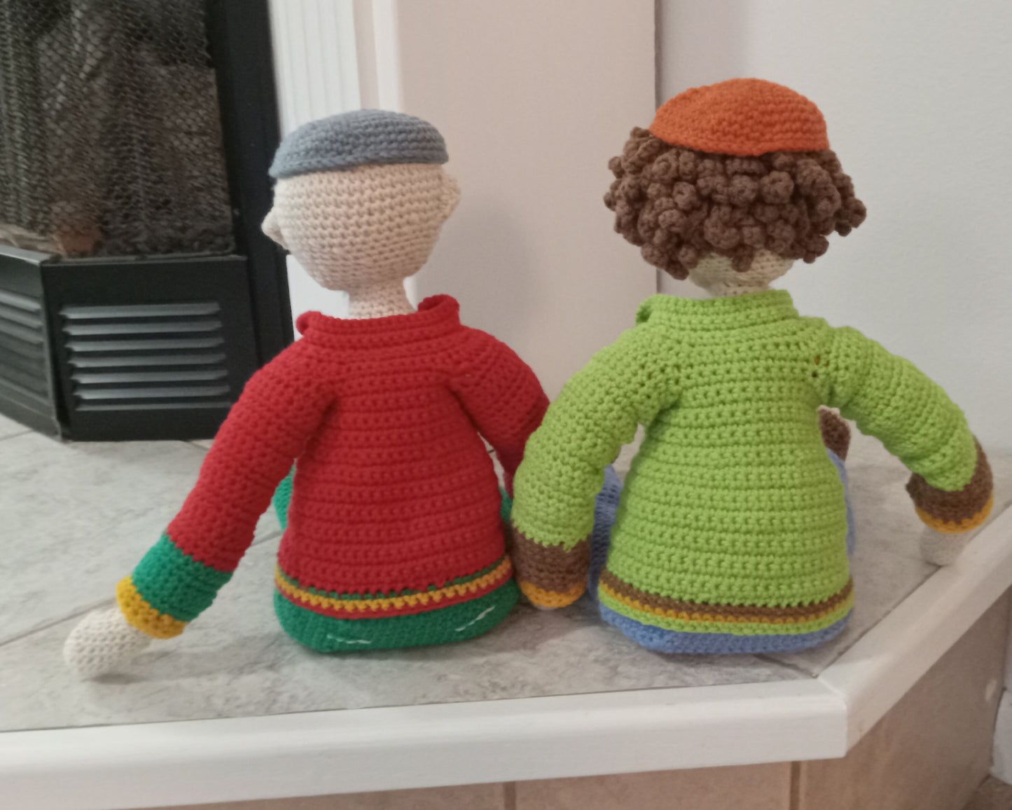 Crochet Boy Doll Pant Set Pattern for "Buddies Doll"