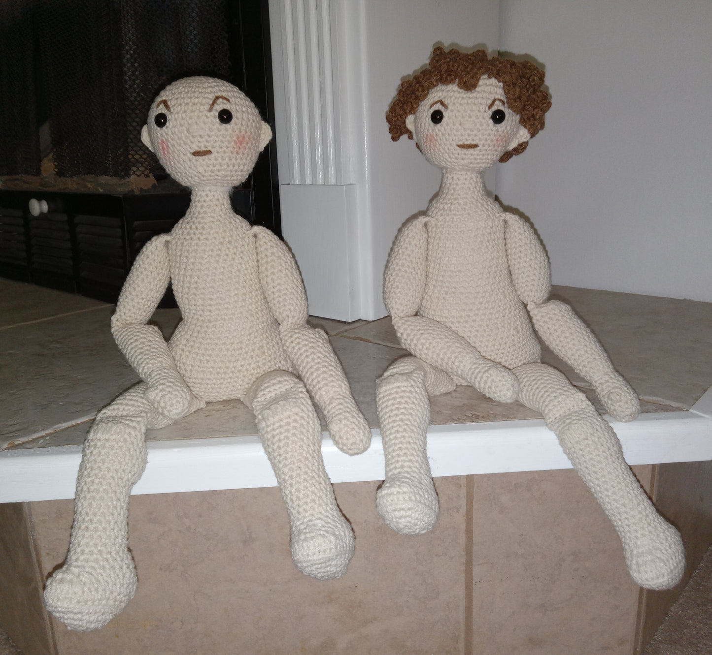 Crochet Boy 16" Doll Pattern "Buddies"