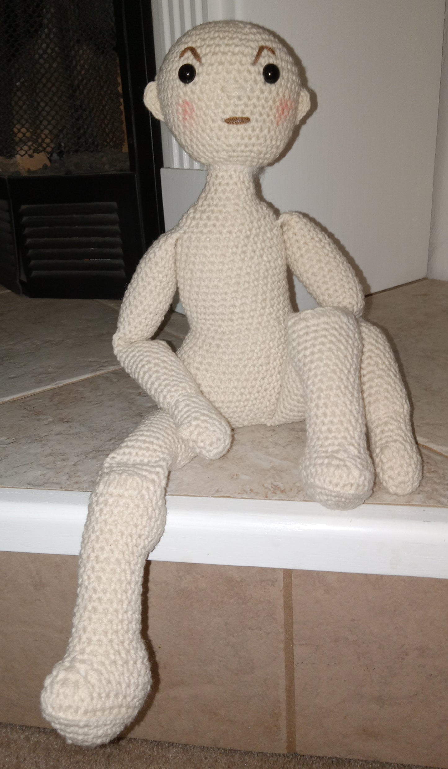 Crochet Boy 16" Doll Pattern "Buddies"