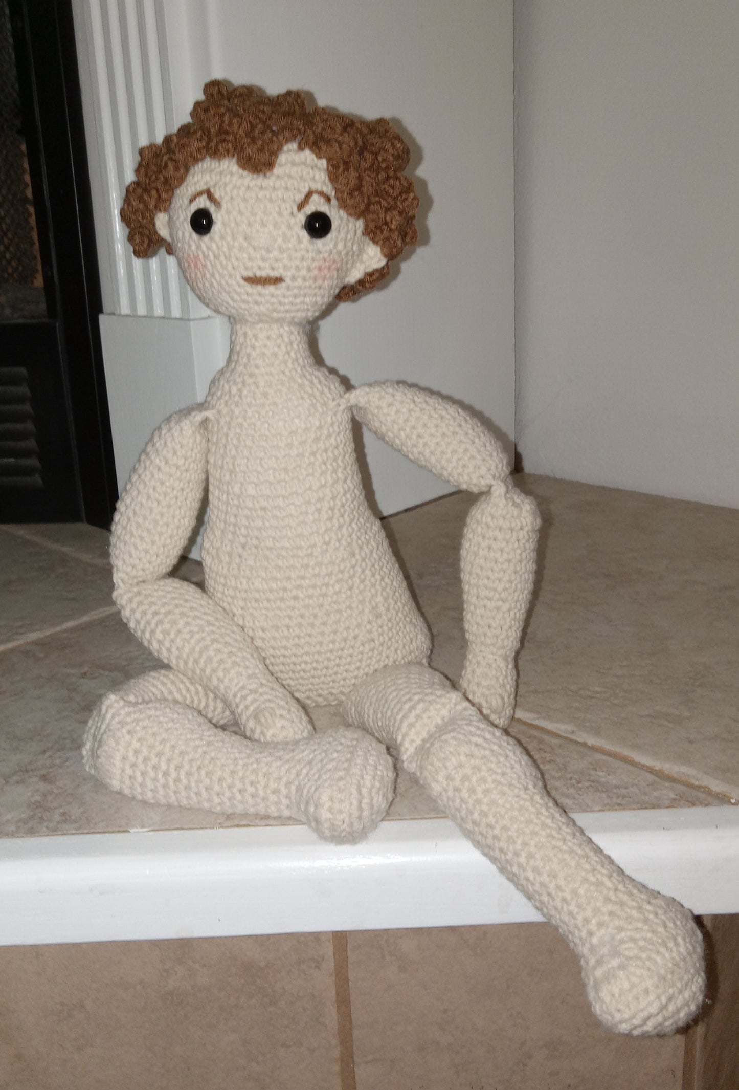 Crochet Boy 16" Doll Pattern "Buddies"